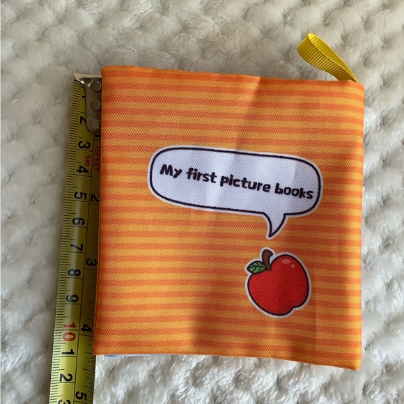 My First Picture Books Fruits Soft Book Learning Sensory Baby Toy - Picture 4 of 4